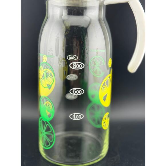 Vintage Pyrex Lemon & Lime Juice Carafe - Picture 8 of 12